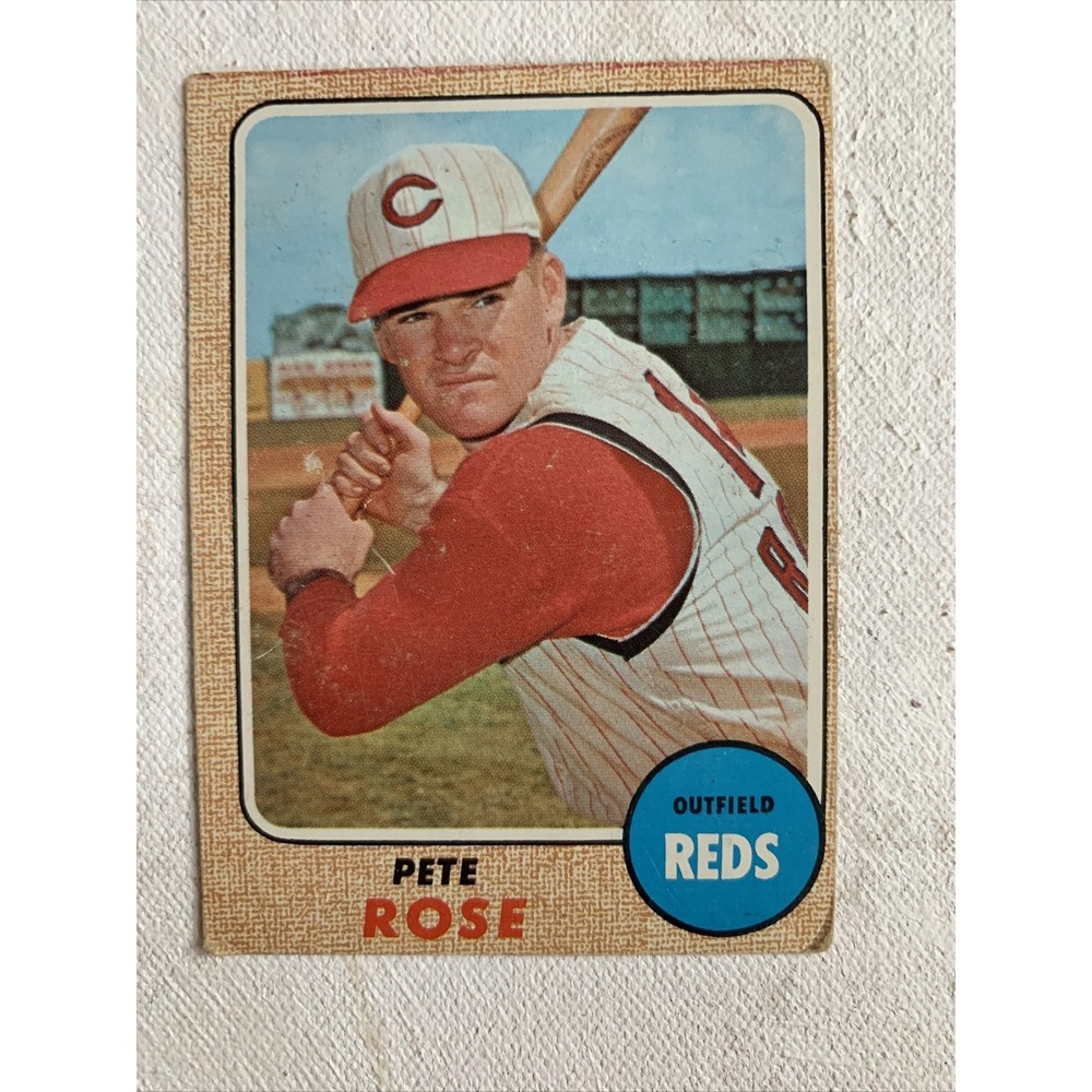 1968 Topps #230 Pete Rose VG